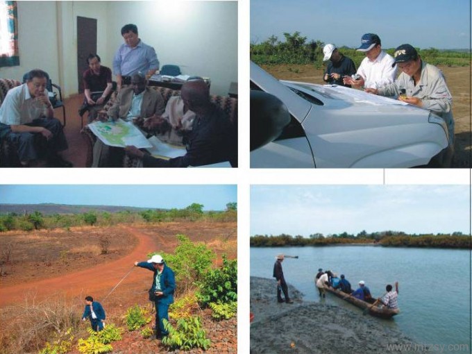 公司技術(shù)人員踏勘現(xiàn)場、收集資料