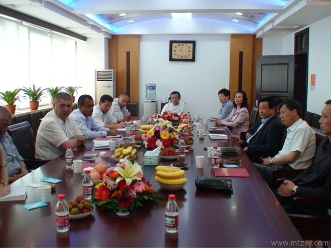 烏茲別克斯坦考察團(tuán)來公司考察