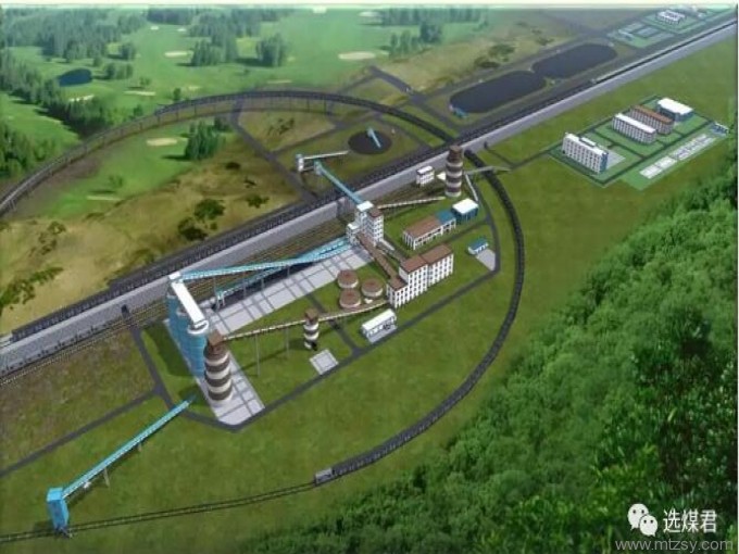 內(nèi)蒙古鄂爾多斯罕臺川煤炭物流園洗配中心